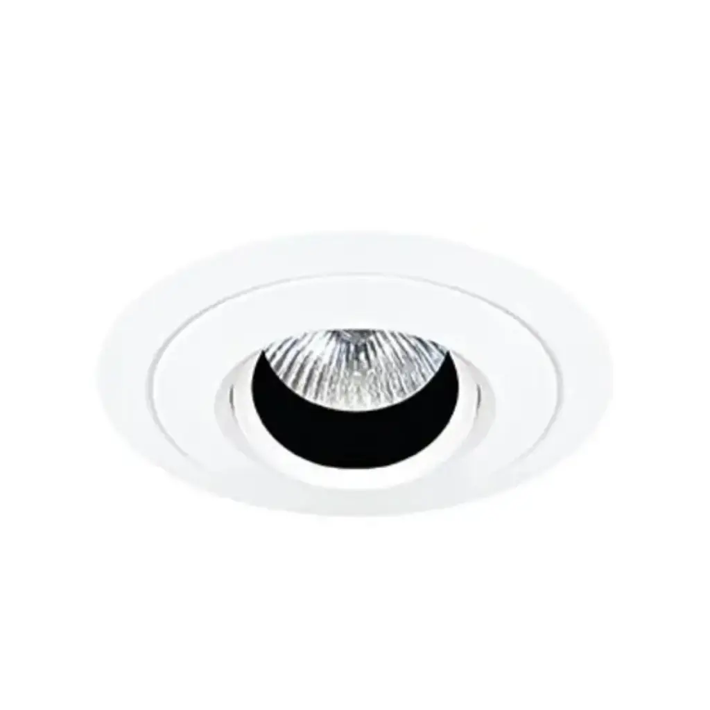 งานเปลี่ยนโคมไฟ LIGHTENNA RECESSED GU10 DOWNLIGHT ADJUSTABLE ROUND IP20 Series BUG-GU10-WH 