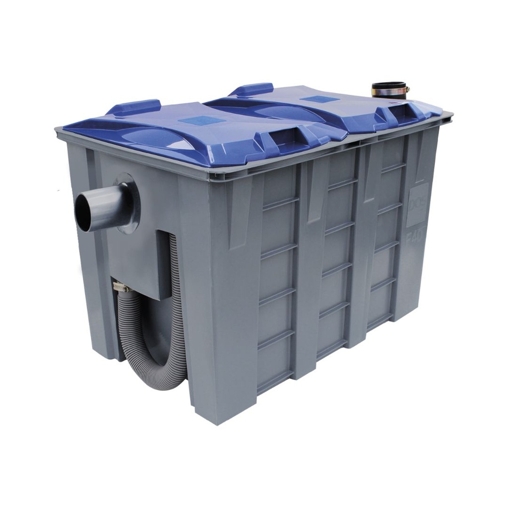 Replacement Service : Above-Ground Grease Trap, Model G-TEK, 40 Liters
(Excluding accessories such as inlet pipes, outlet pipes, and overflow pipes)