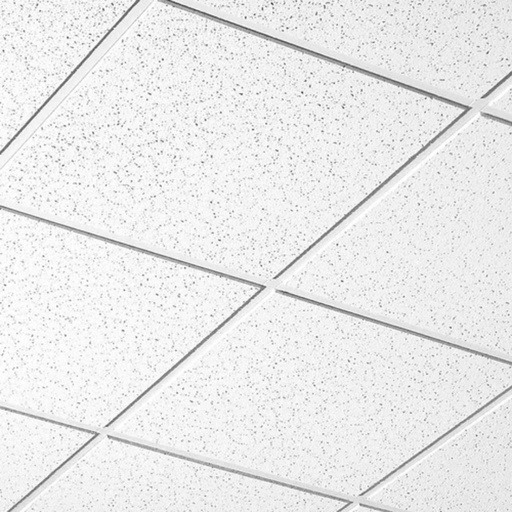 [9CLS200317] Replacement service : acoustic ceiling tiles, Fine Fissured 3510 model, with large edge cover, size 60 cm x 120 cm x 16 mm.